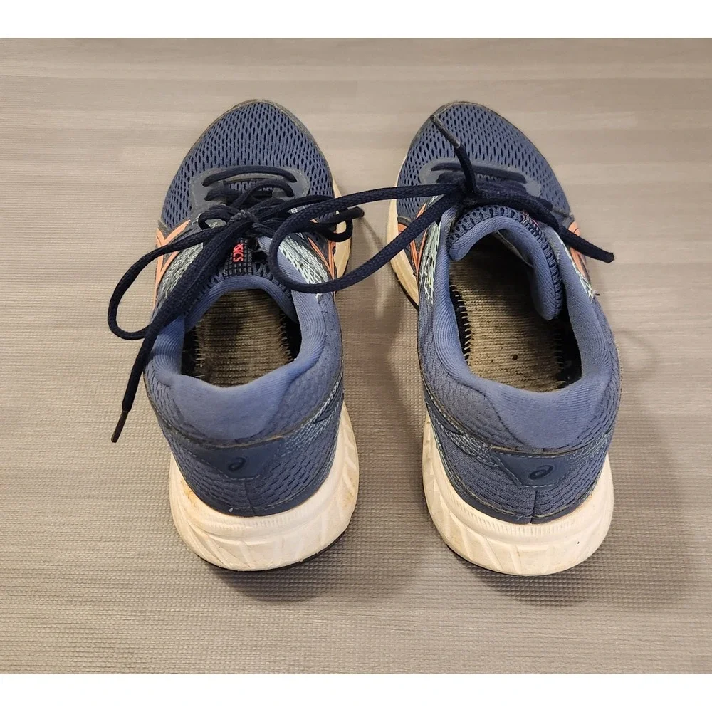 ASICS Gel-Contend 6 Womens Running Shoes Blue Coral‎ 1012A570 Size 8.5